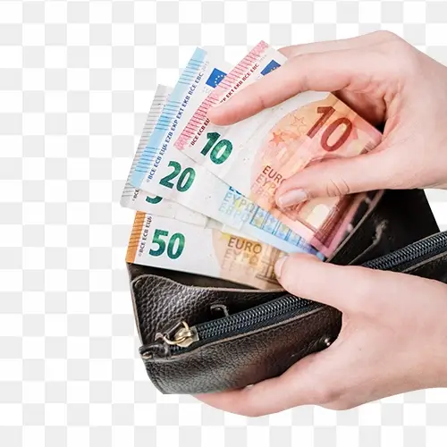 free png of euro currency